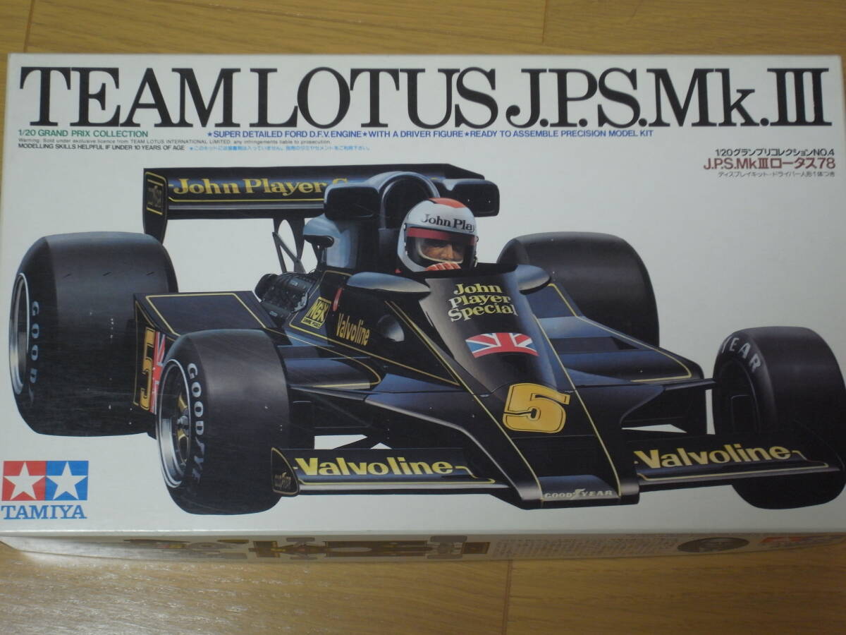 * модель Tamiya *TAMIYA 1/20 J.P.S.MkⅢ Lotus 78*LOTUS78*ITEM20004