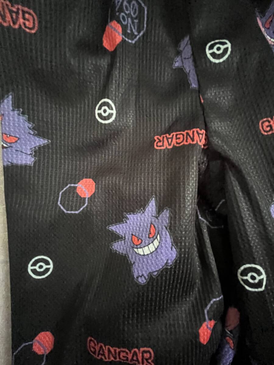 Lサイズ！高貴紳士的！ポケットモンスター柄！サラッとメッシュ素材！后ポケット付き！前閉じ！ひざ下丈！ステテコ！