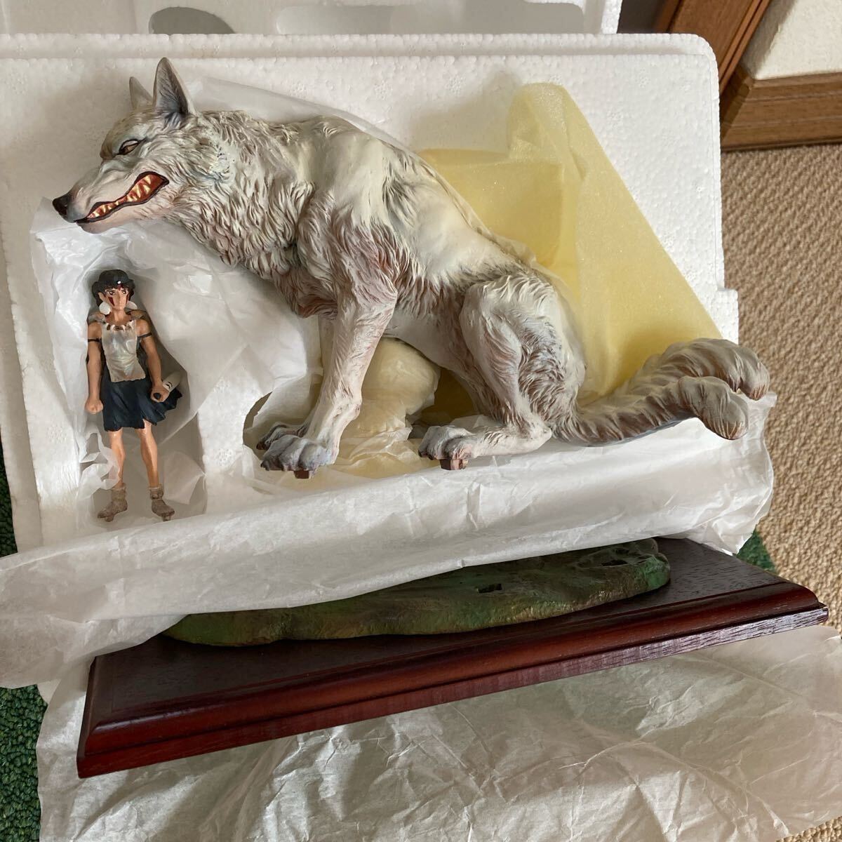 未使用限定品もののけ姫　モロ&サン　イメージコレクション　フィギュア コミニカ 激レア】もののけ姫 イメージコレクション モロ & サン