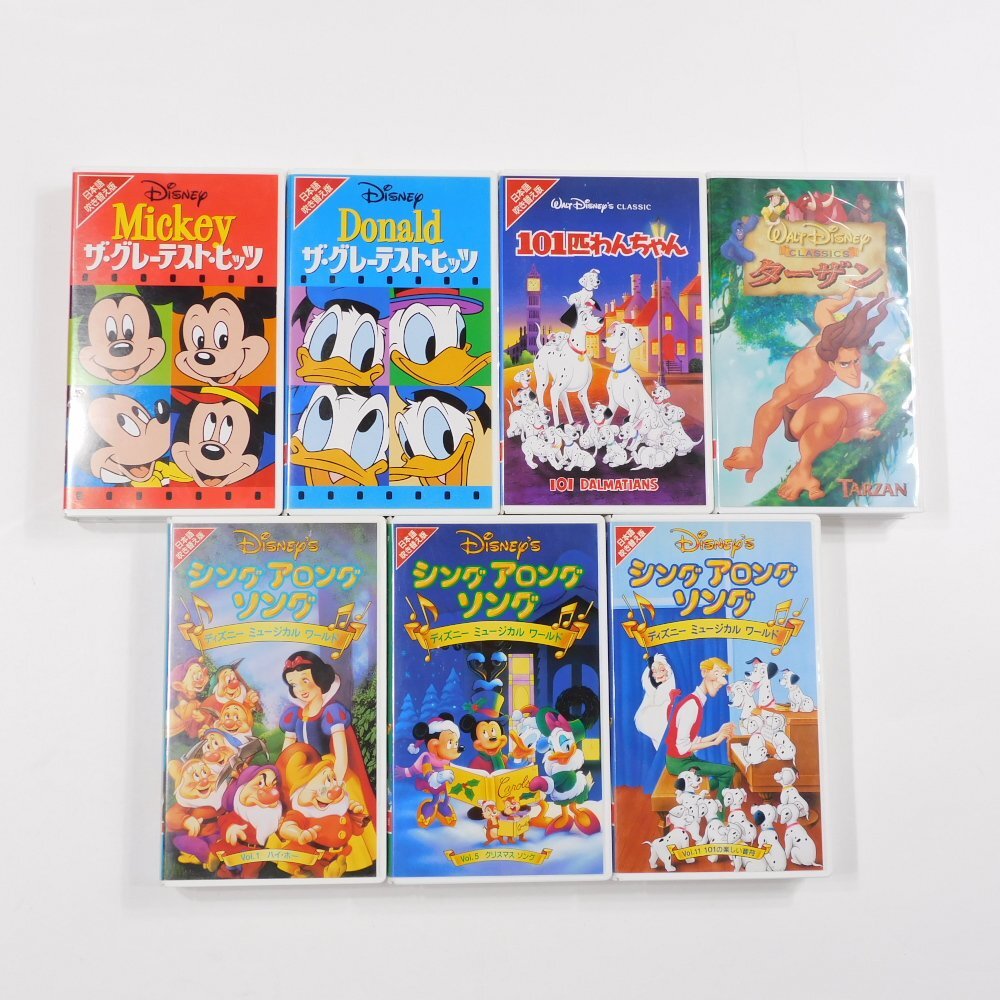 VHS видеолента 28 шт. комплект продажа комплектом Junk Disney Mickey Винни Пух Toy Story Harry Potter Thai tanik
