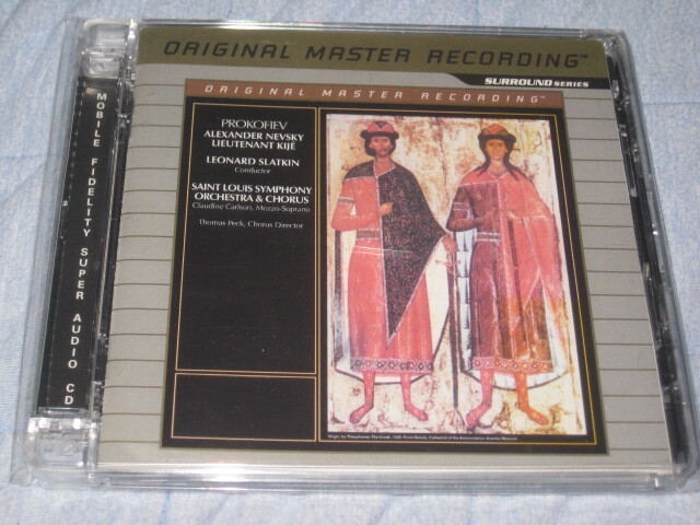 MFSL SACD Multi-ch★レナード?スラットキン★プロコフィエフ★キージェ中尉★アレクサンドル?ネフスキー★L(fēng)EONARD SLATKIN