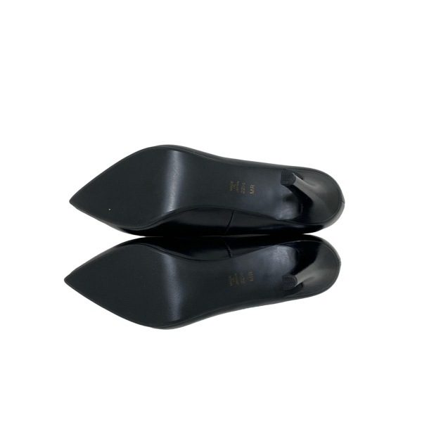 ダイアナ DIANA パンプス 22 1/2 - レザー 黒 レディース 美品 靴