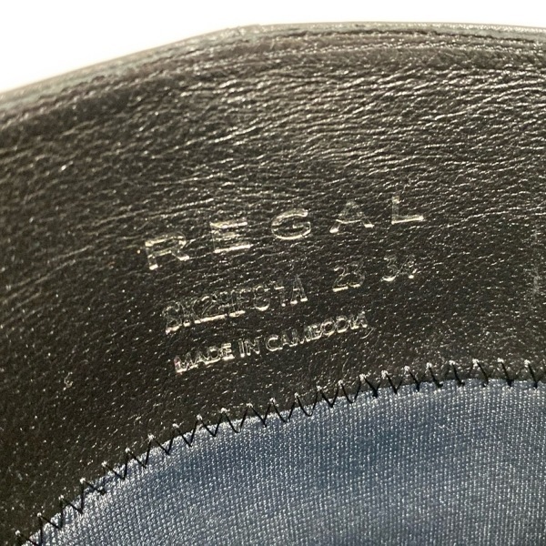 リーガル REGAL ブーツ 23 - レザー 黒 レディース 靴