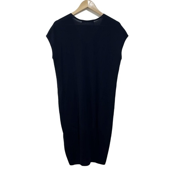 теория ryukstheory luxe размер 38 M - темный темно-синий женский V шея / короткий рукав / длинный / вязаный One-piece