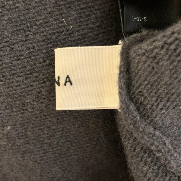 イエナ IENA 長袖セーター/ニット - ダークグレー レディース Vネック トップス
