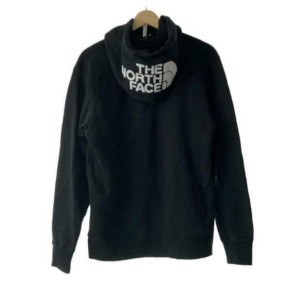 ノースフェイス THE NORTH FACE パーカー サイズM NT12340 リアビューフルジップフーディ 黒×白 メンズ 長袖/刺繍/ジップアップ トップス