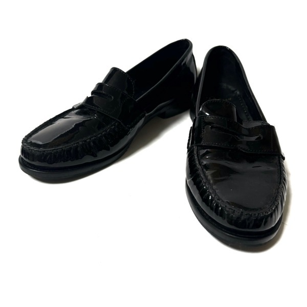 コールハーン COLE HAAN ローファー 6 1/2 - レザー 黒 レディース 靴