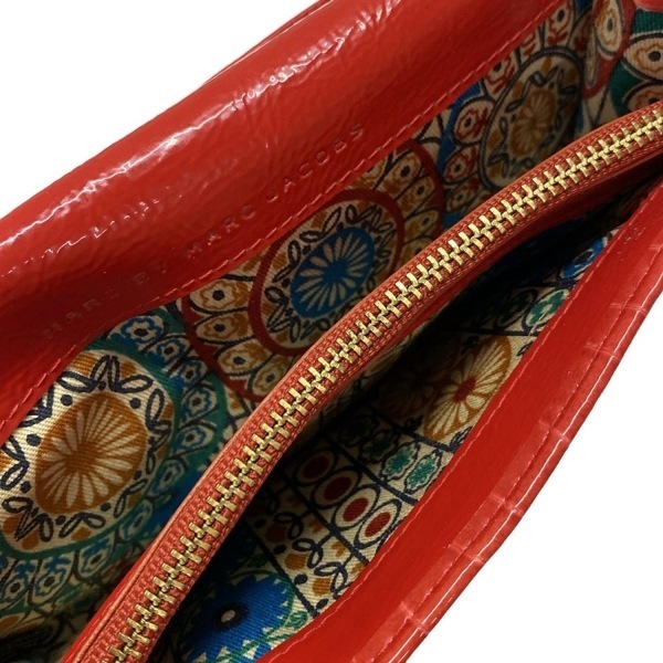 マークバイマークジェイコブス MARC BY MARC JACOBS 長(zhǎng)財(cái)布 - レザー レッド×ピンク 財(cái)布