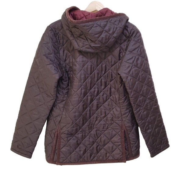 ラベンハム LAVENHAM ブルゾン サイズ10 L - ダークブラウン レディース 長(zhǎng)袖/キルティング/中綿/冬 ジャケット