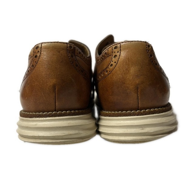 コールハーン COLE HAAN シューズ 7 1/2m - レザー ブラウン メンズ 靴