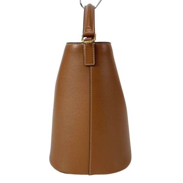 セリーヌ CELINE ハンドバッグ 116613FX9.04LU ミディアム バケット ルイーズ タン(ブラウン) 美品 バッグ