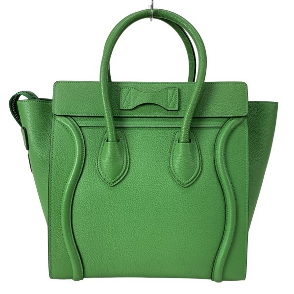  Celine CELINE ручная сумочка 167793DRU.29ME багажный микро shopa- кожа зеленый сумка 