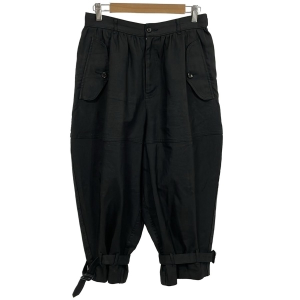 コムデギャルソンコムデギャルソン COMMEdesGARCONS COMMEdesGARCONS パンツ サイズS RR-P021 - 黒 メンズ クロップド(半端丈)/麻混 AD2016