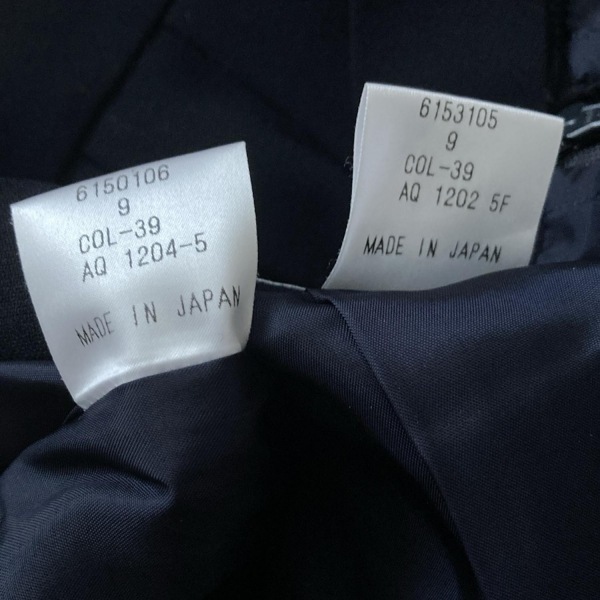 アクアスキュータム Aquascutum スカートスーツ - 黒 レディース 肩パッド レディーススーツ