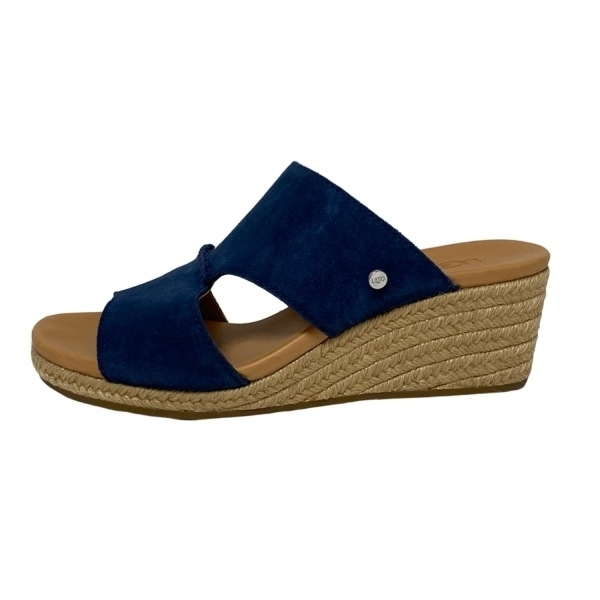 アグ UGG ミュール 25 1120036 - ネイビー レディース ウェッジソール 靴