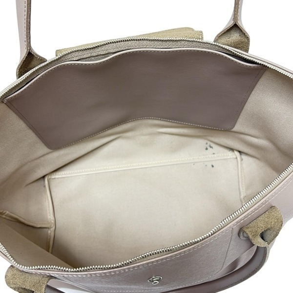 ロンシャン LONGCHAMP ショルダーバッグ ル?プリアージュキュイール レザー ベージュ バッグ