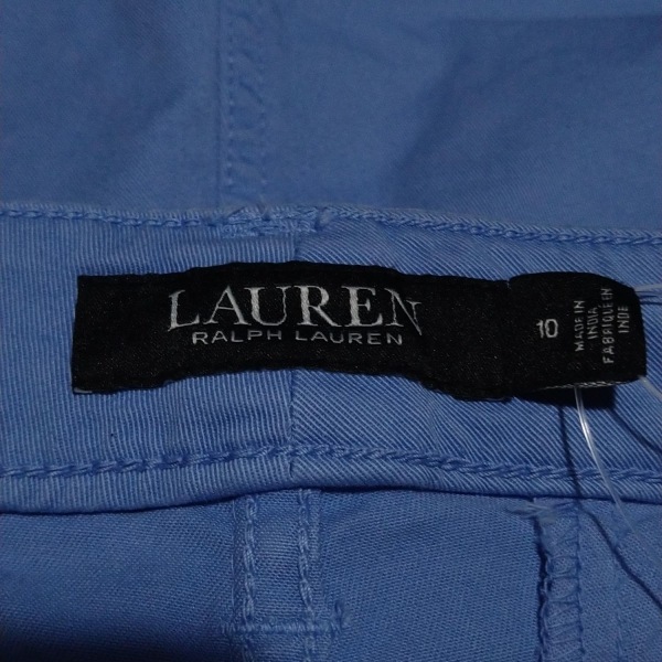 ラルフローレン RalphLauren パンツ サイズ10 L - ブルー レディース フルレングス ボトムス