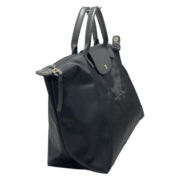 ロンシャン LONGCHAMP ハンドバッグ ル?プリアージュネオ レザー 黒 バッグ