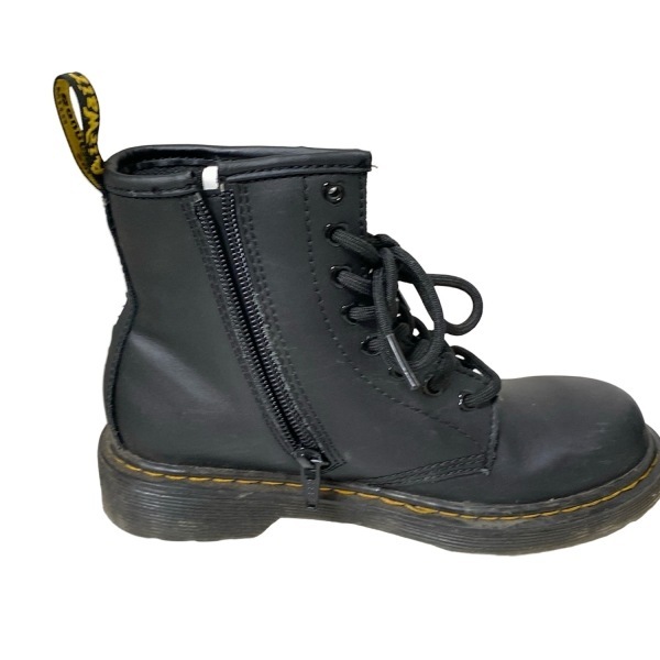  Dr. Martens Dr.Martens короткие сапоги UK1 - кожа чёрный × белый × мульти- женский гонки выше /60YEARS/HELLO KITTY сотрудничество обувь 