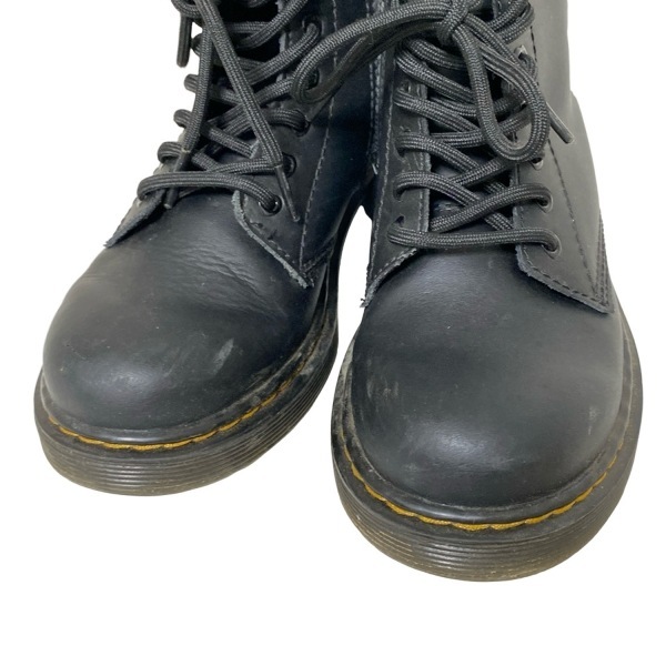  Dr. Martens Dr.Martens короткие сапоги UK1 - кожа чёрный × белый × мульти- женский гонки выше /60YEARS/HELLO KITTY сотрудничество обувь 