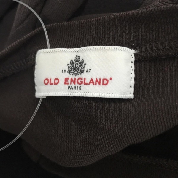 オールドイングランド OLD ENGLAND カーディガン サイズ36 S - ダークブラウン レディース 半袖 トップス