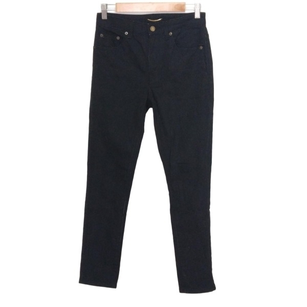 サンローランパリ SAINT LAURENT PARIS ジーンズ/デニムパンツ サイズ26 S 527379 - 黒 レディース フルレングス ボトムス