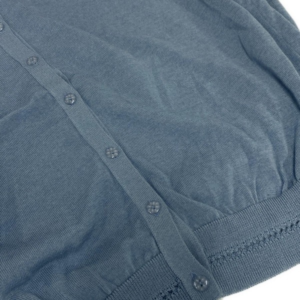  Laura Ashley LAURAASHLEY кардиган размер M - голубой женский длинный рукав tops 