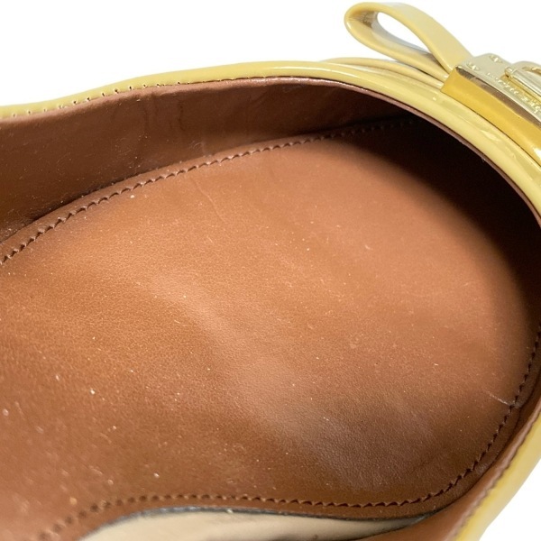 コールハーン COLE HAAN パンプス 7B - レザー ライトブラウン レディース リボン/signature 靴