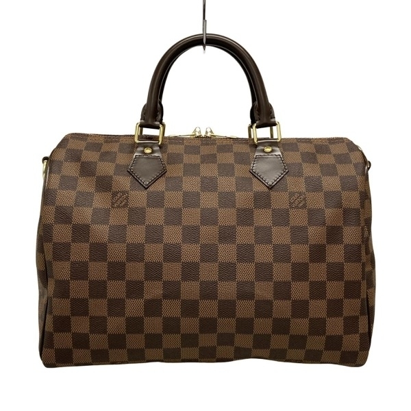 ルイヴィトン LOUIS VUITTON ハンドバッグ N41183 スピーディバンドリエール30 エベヌ DU2112 美品 バッグ ダミエ