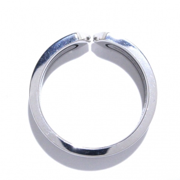 磨き済み■カルティエ Cartier リング 56 C2 K18WG アクセサリー（指）