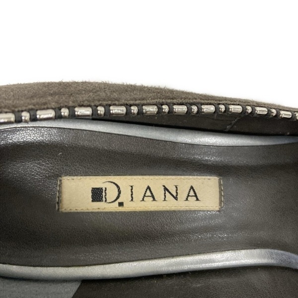 ダイアナ DIANA パンプス 25 - ダークグレー レディース 靴