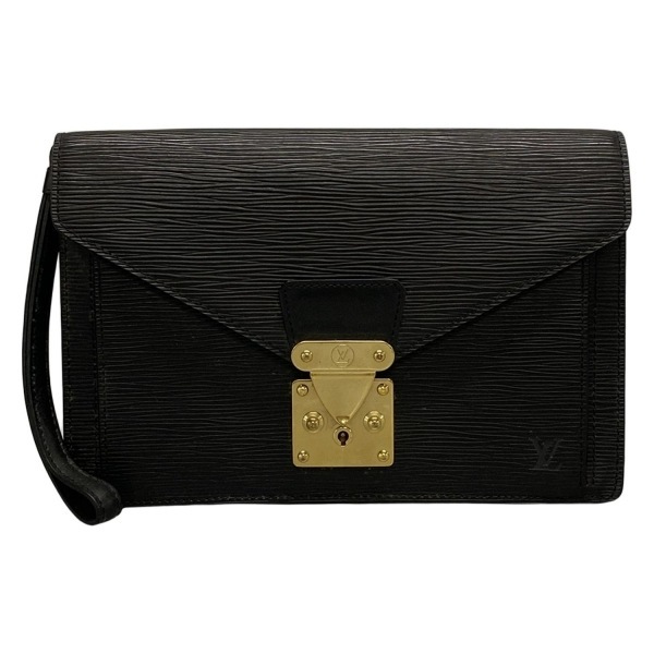 ルイヴィトン LOUIS VUITTON セカンドバッグ M52612 ポシェット?セリエ ドラゴンヌ レザー ノワール TH0928 バッグ エピ