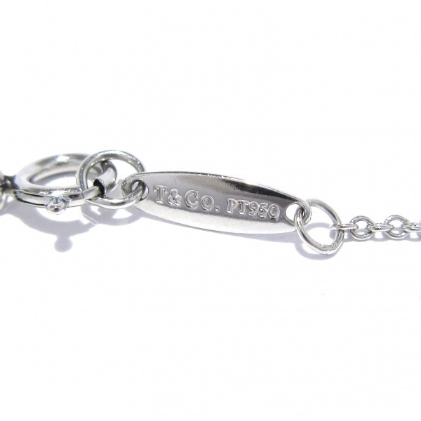 磨き済み■ティファニー TIFFANY&Co. ブレスレット バイザヤード Pt950×ダイヤモンド 3Pダイヤ アクセサリー（腕）