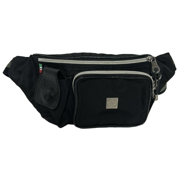 オロビアンコ OROBIANCO ウエストポーチ - レザー 黒 美品 バッグ