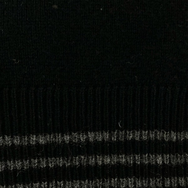 ソニアリキエル SONIARYKIEL カーディガン サイズ40 M - 黒×ダークグレー レディース 長袖 トップス