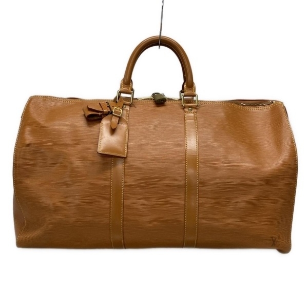 ルイヴィトン LOUIS VUITTON ボストンバッグ M42968 キーポル50 レザー ジパングゴールド VI0922 バッグ エピ