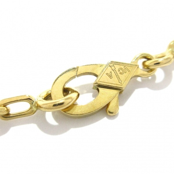 磨き済み■ヴァンクリーフ&アーペル VanCleef & Arpels ブレスレット VCARP3JK00 ヴィンテージアルハンブラ K18YG ギヨシェ/5モチーフ 美品