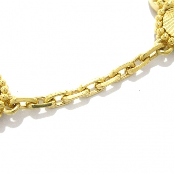 磨き済み■ヴァンクリーフ&アーペル VanCleef & Arpels ブレスレット VCARP3JK00 ヴィンテージアルハンブラ K18YG ギヨシェ/5モチーフ 美品
