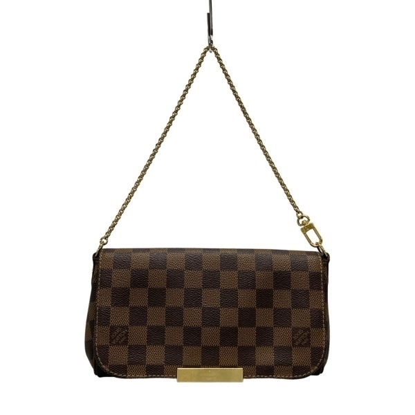 ルイヴィトン LOUIS VUITTON ハンドバッグ N41276 フェイボリットPM エベヌ DU4193 バッグ ダミエ
