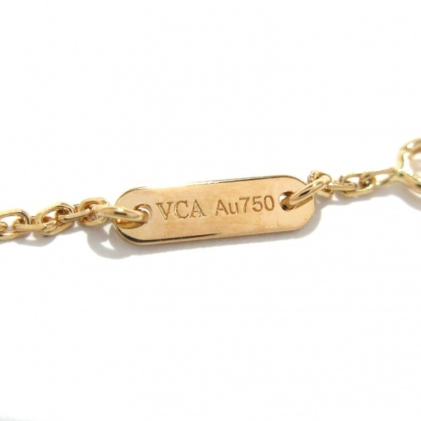 磨き済み■ヴァンクリーフ&アーペル VanCleef & Arpels ブレスレット VCARO8DC00 スウィートアルハンブラ K18PG 新品同様 アクセサリー