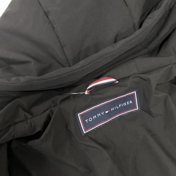 トミーヒルフィガー TOMMY HILFIGER - 黒 レディース 長(zhǎng)袖/冬/中綿 美品 コート