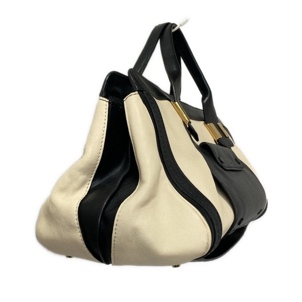 Chloé 黒 レザー ハンドバッグ Chloe クロエ バッグ レディース ブランド ハンドバッグ