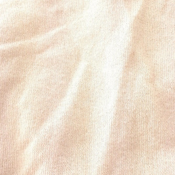 サルバトーレフェラガモ FERRAGAMO/SalvatoreFerragamo 半袖セーター/ニット サイズXL - ベージュ レディース クルーネック/カシミヤ 美品