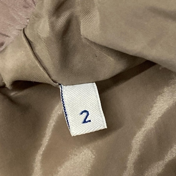 モンクレール MONCLER ダウンジャケット サイズ2 M FRAISE(フレーズ) ベージュ レディース 長袖/ジップアップ/冬 ジャケット_画像7