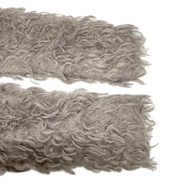 ルシェルブルー LE CIEL BLEU ブルゾン サイズ40 M - グレーベージュ レディース 長袖/フェイクファー/ジップアップ/秋/冬 ジャケット_画像6