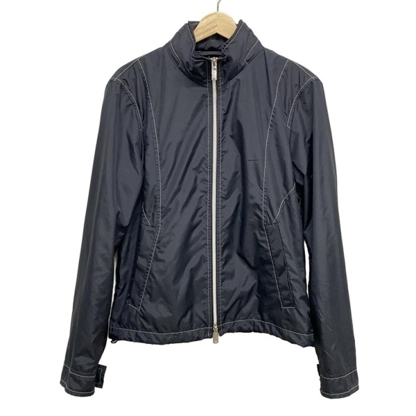アルマーニコレッツォーニ ARMANICOLLEZIONI ブルゾン サイズ46 L - 黒 レディース 長袖/春/秋 ジャケット_画像1