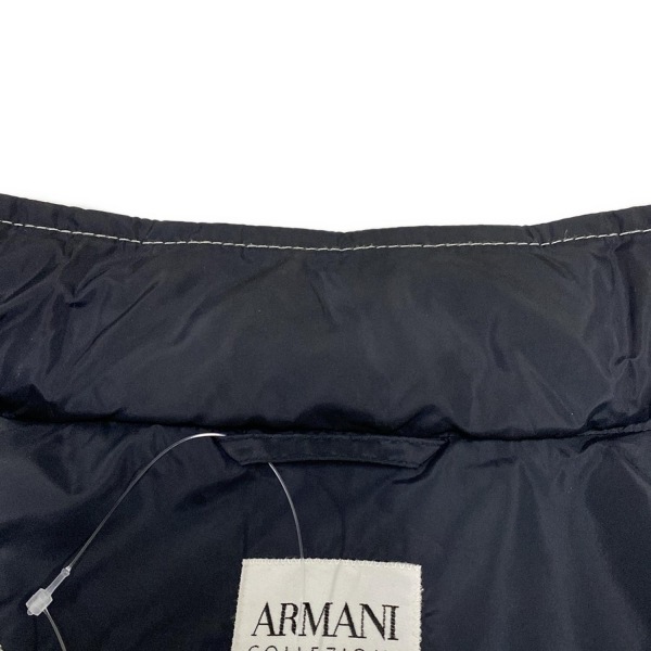 アルマーニコレッツォーニ ARMANICOLLEZIONI ブルゾン サイズ46 L - 黒 レディース 長袖/春/秋 ジャケット_画像8