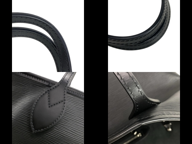 ルイヴィトン LOUIS VUITTON トートバッグ M11930 ネヴァーフルMM レザー、牛革 ノワール RFID確認(rèn)済み バッグ エピ
