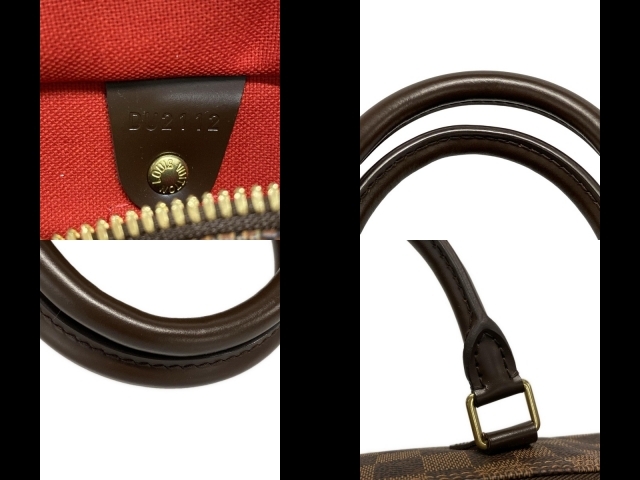 ルイヴィトン LOUIS VUITTON ハンドバッグ N41183 スピーディバンドリエール30 エベヌ DU2112 美品 バッグ ダミエ