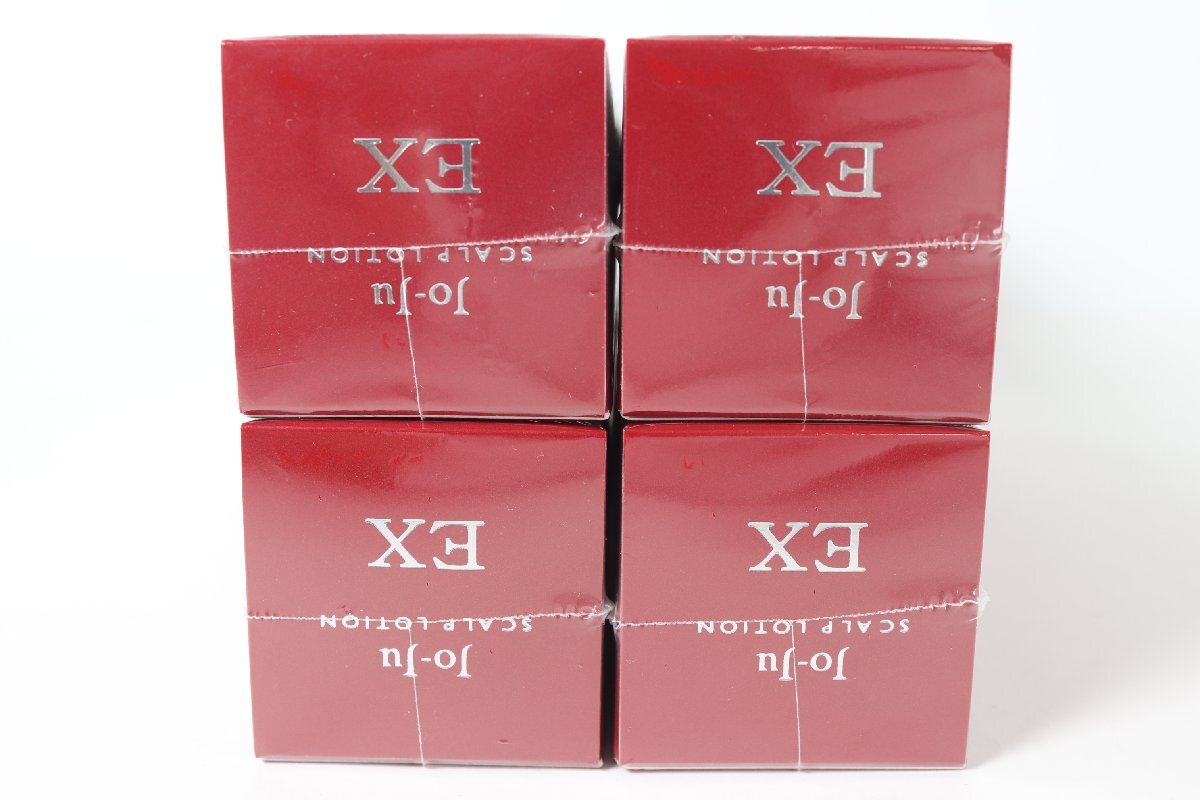 【4本】Jo-Ju RED ジョジュレッド　スカルプローションEX 育毛剤 120ml 新品 未使用 7656-KF